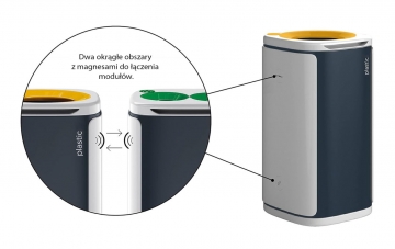 Kosz do segregacji metalu WASTEE